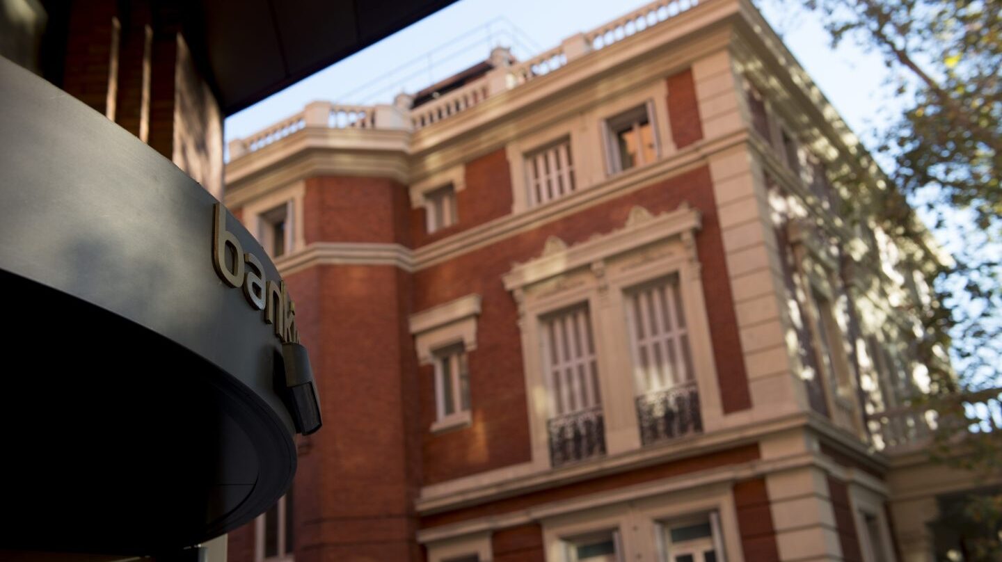 Sede de Bankinter, en el Paseo de la Castellana de Madrid.