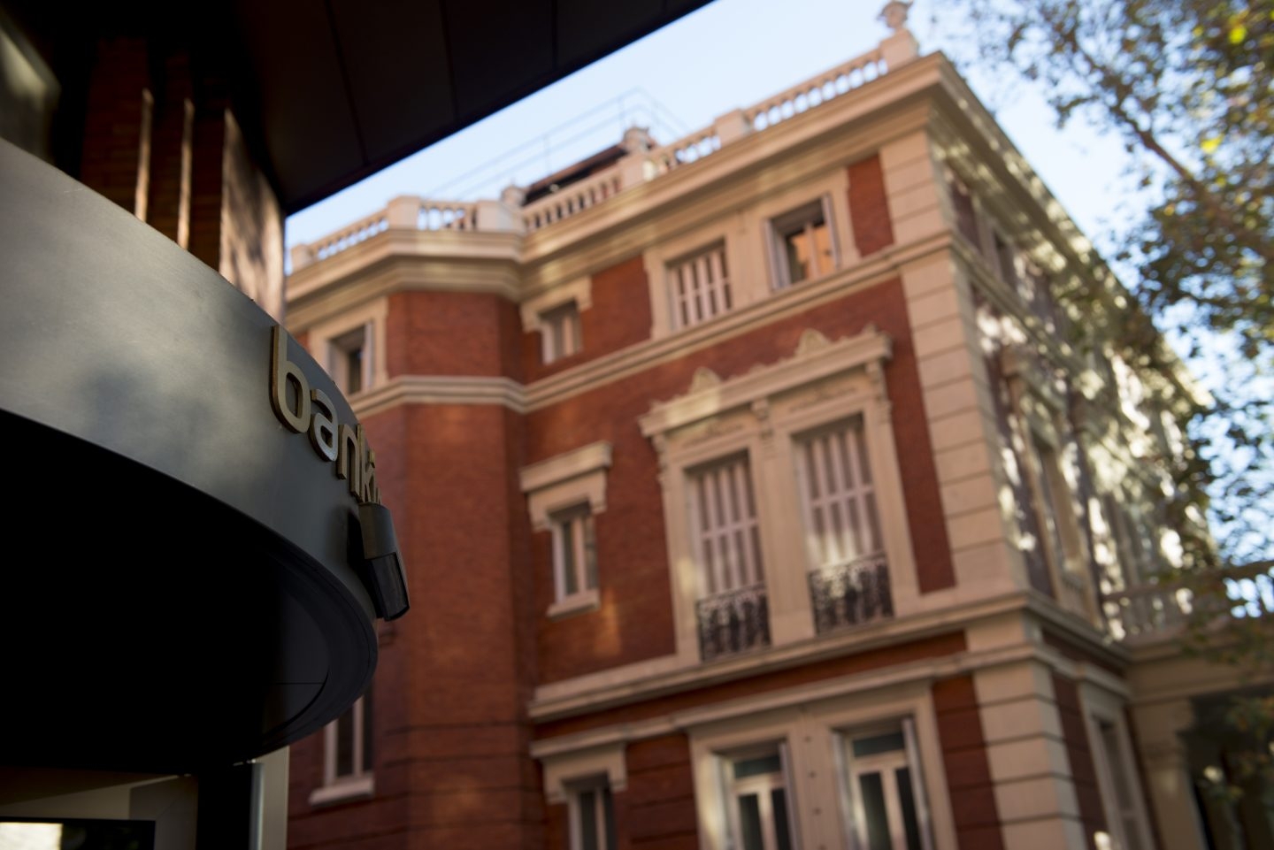 Sede de Bankinter, en el Paseo de la Castellana de Madrid.