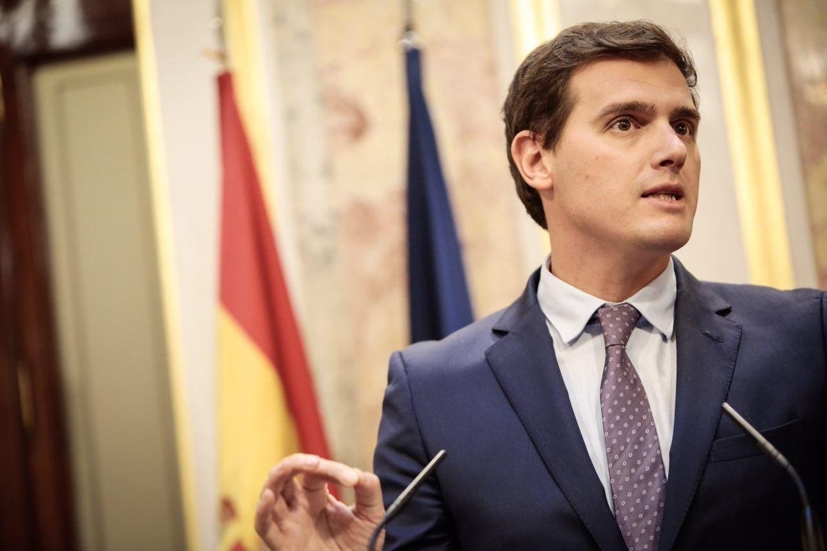 Albert Rivera, líder de Ciudadanos.