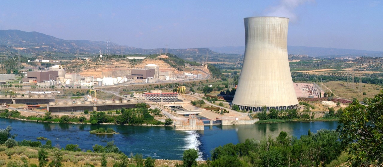 Central nuclear de Ascó.