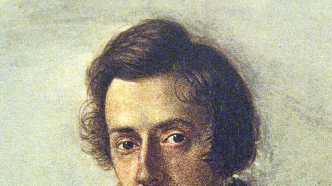 Retrato de Frédéric Chopin.