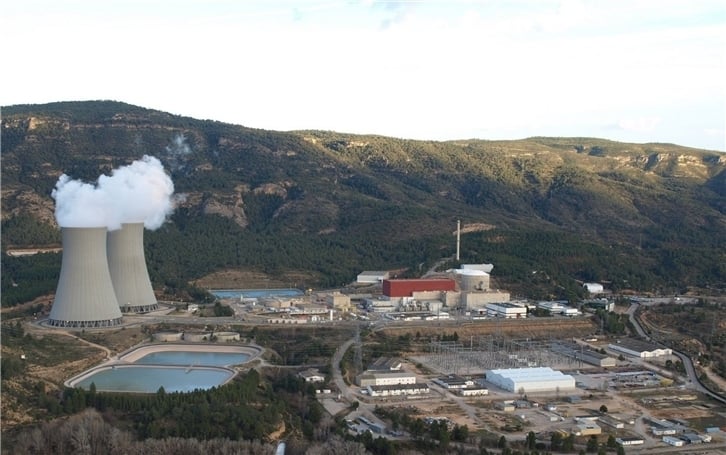 La central nuclear de Cofrentes (Valencia).