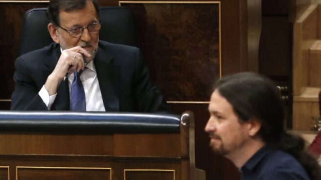 Rajoy e Iglesias en el Congreso