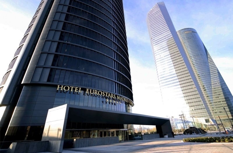 Hotel Eurostars Tower de Madrid, buque insignia del Grupo Hotusa.