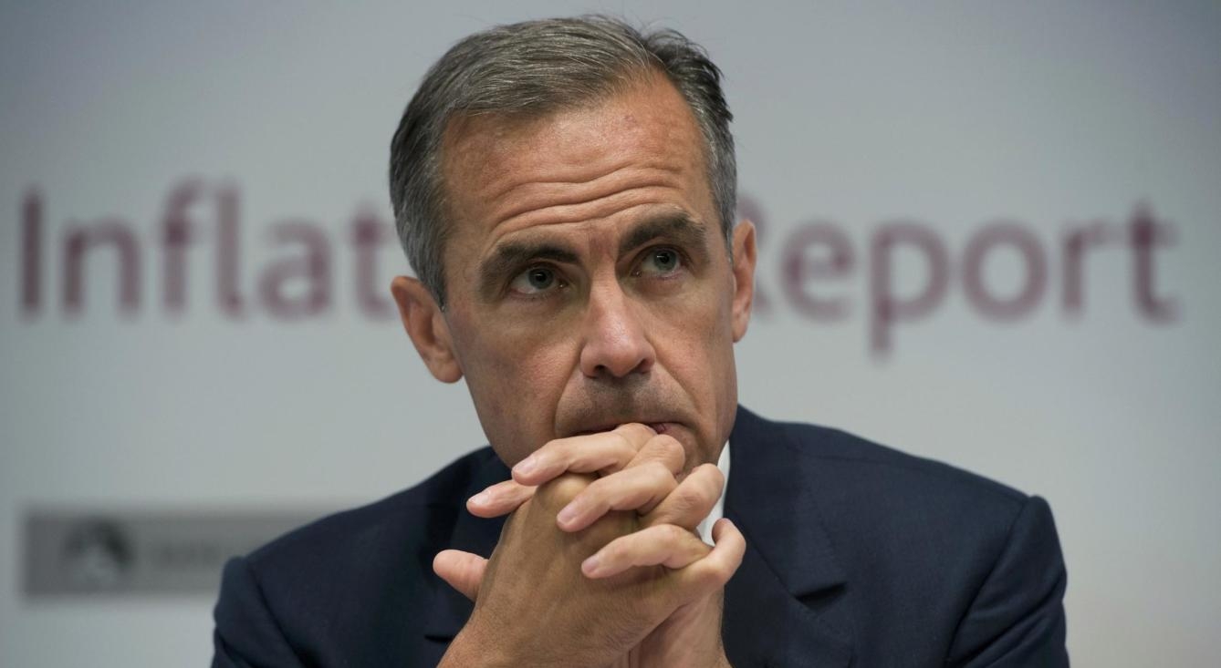 El Banco de Inglaterra sube los tipos de interés.