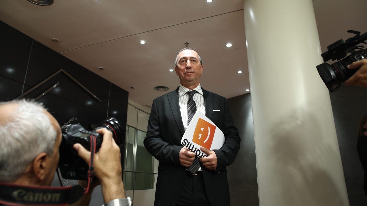 El portavoz de Compromís en el Congreso, Joan Baldoví.