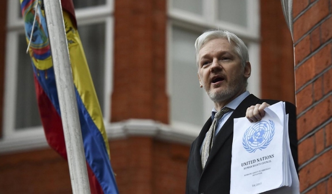 El fundador de Wikileaks, Julian Assange.