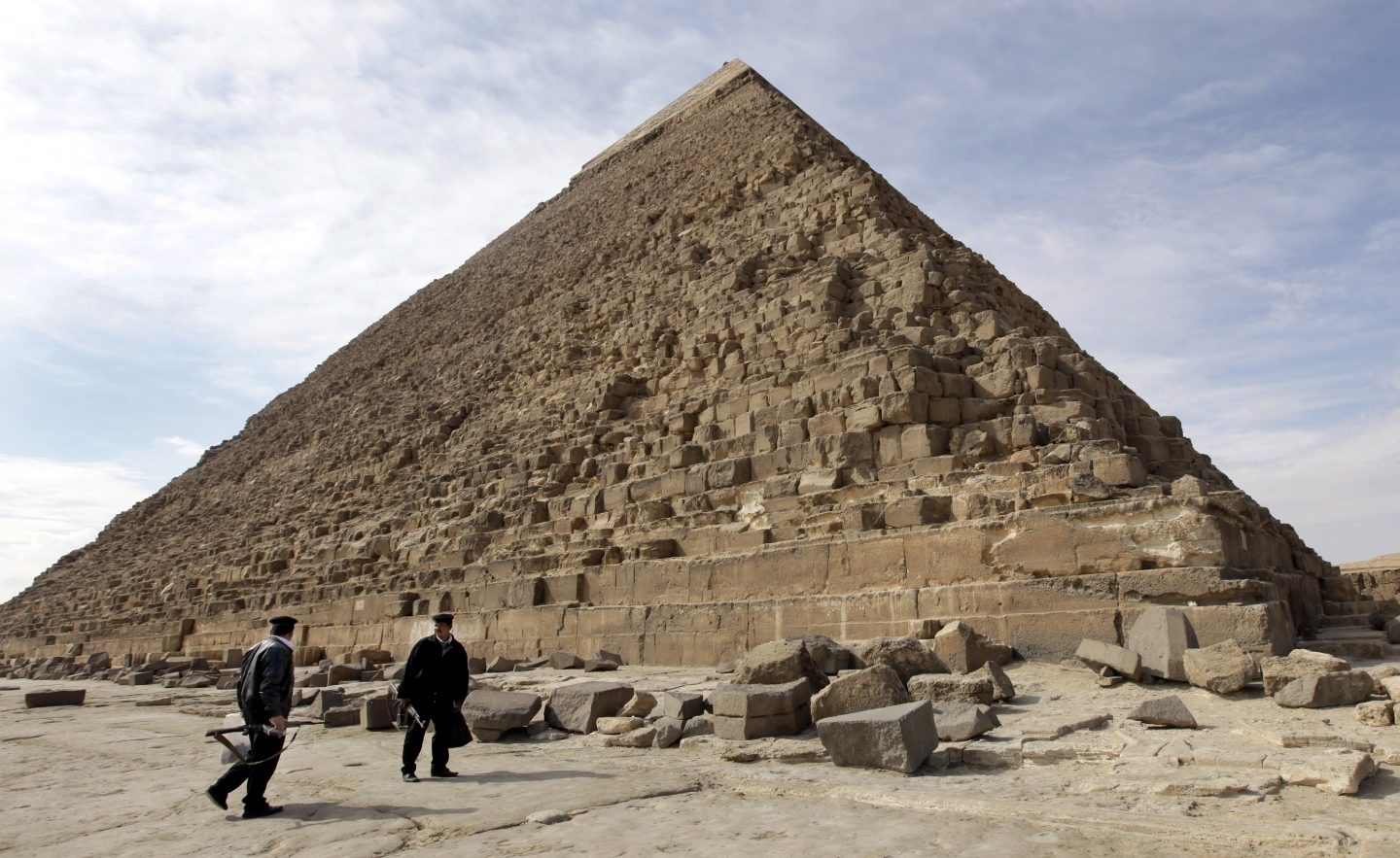 La Gran Pirámide de Keops revela uno de sus enigmas