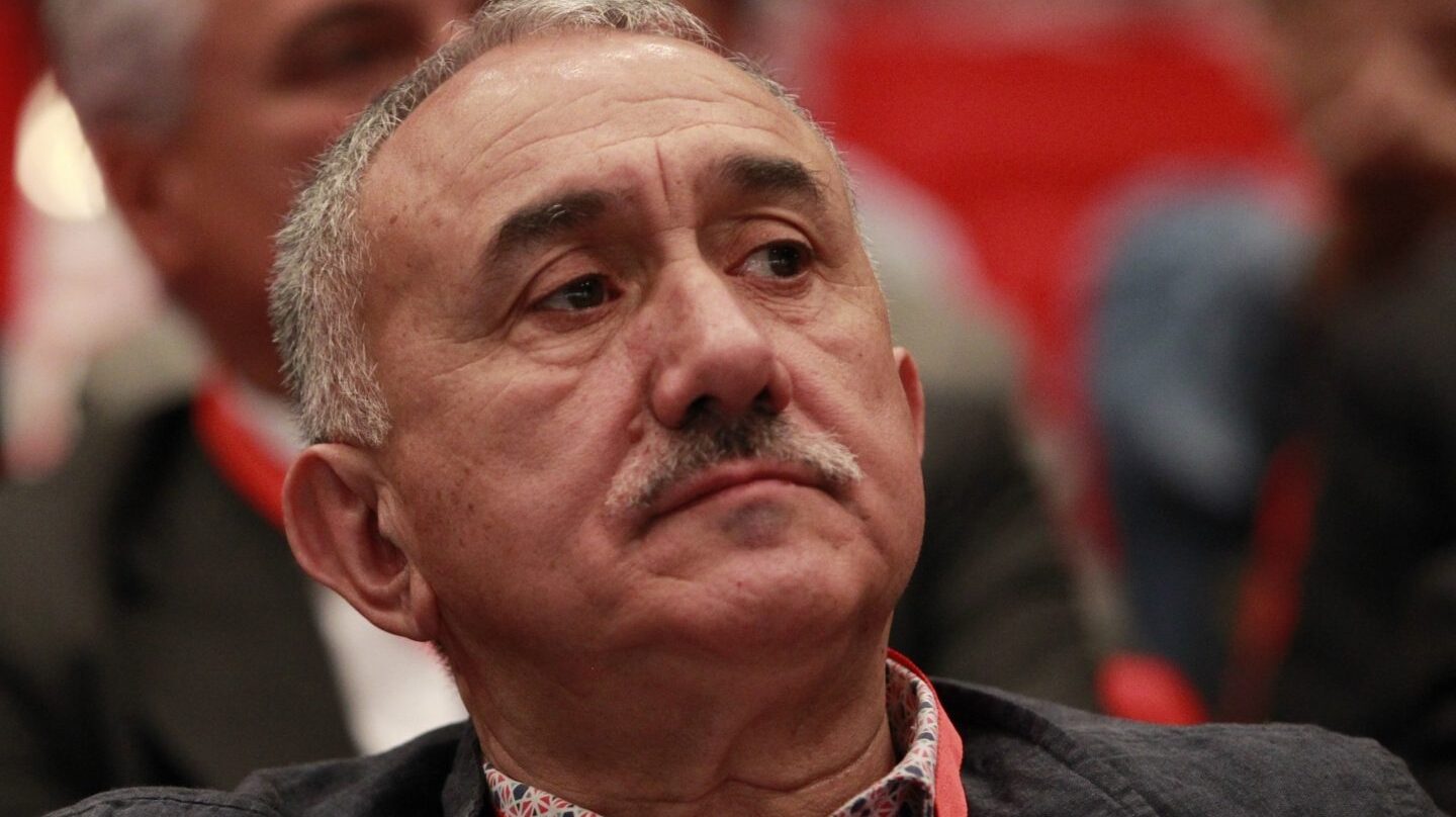 El secretario general de UGT, Pepe Álvarez, durante una reunión del sindicato.