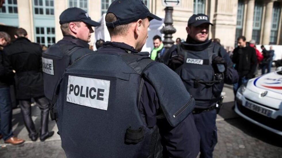 Policías franceses.