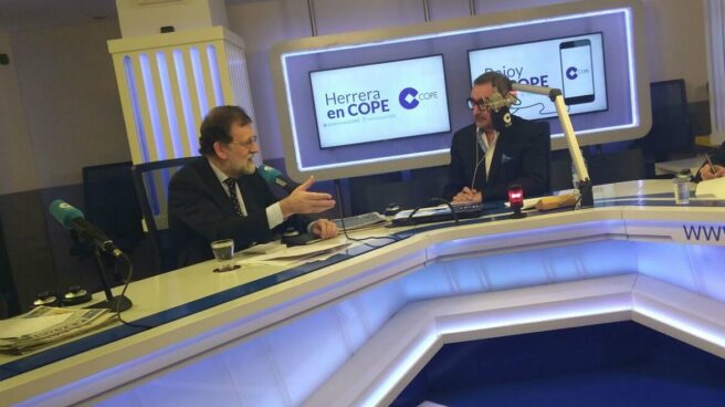 Mariano Rajoy, en su entrevista en la Cadena Cope.