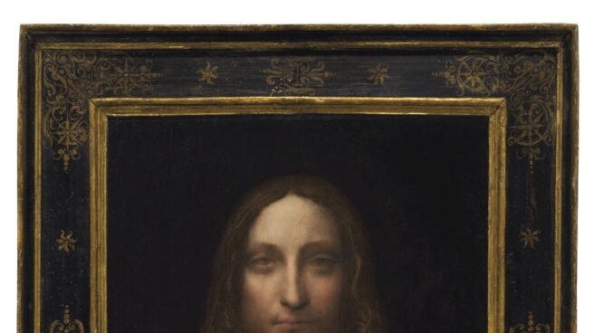 salvatore mudi 'Salvator Mundi' de Leonardo Da Vinvi, conocida como la Mona Lisa Masculina.