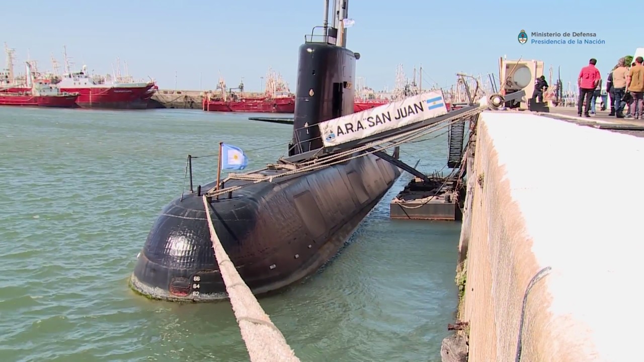 Submarino San Juan.