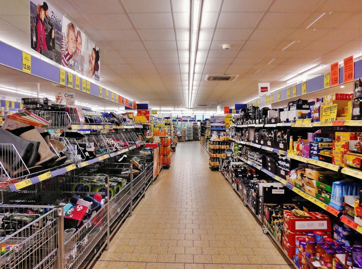 SLineal de un supermercado