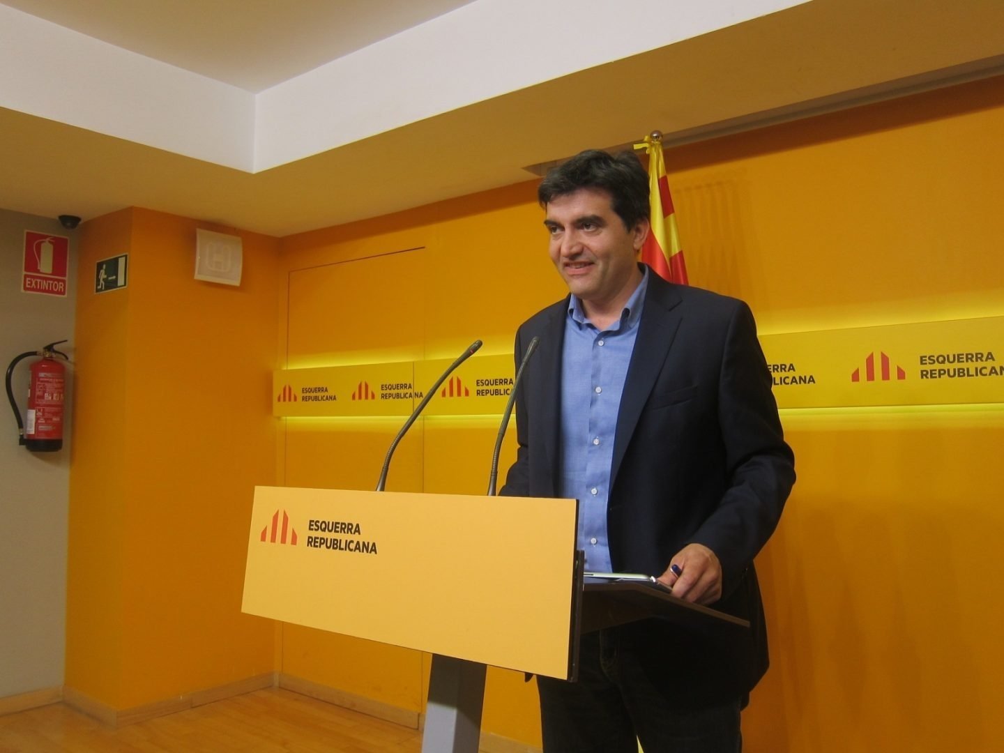 Sergi Sabrià, portavoz de ERC.