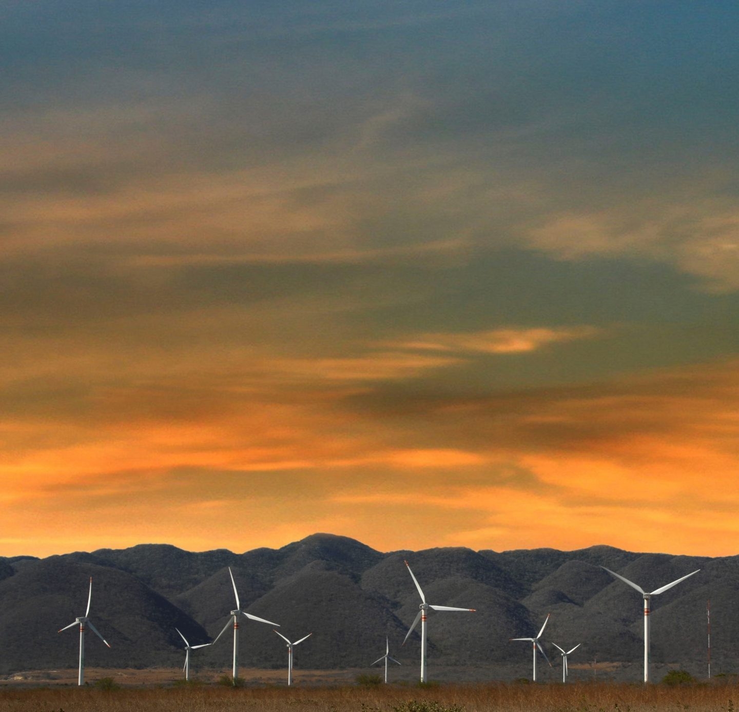 Parque eólico de Siemens Gamesa en México.