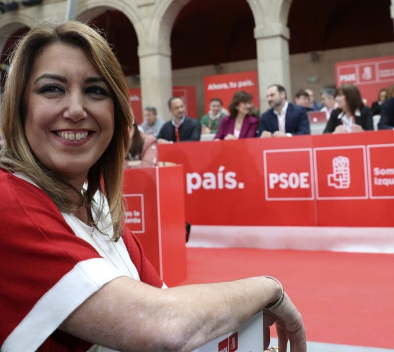 Susana Díaz vuelve al Comité del PSOE: "Lo que me gusta es ganar hasta cuando no gano"
