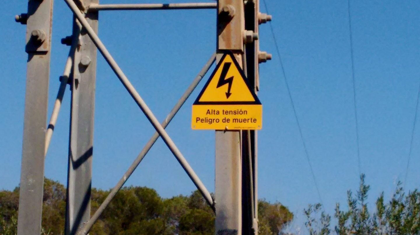 Torre de electricidad.