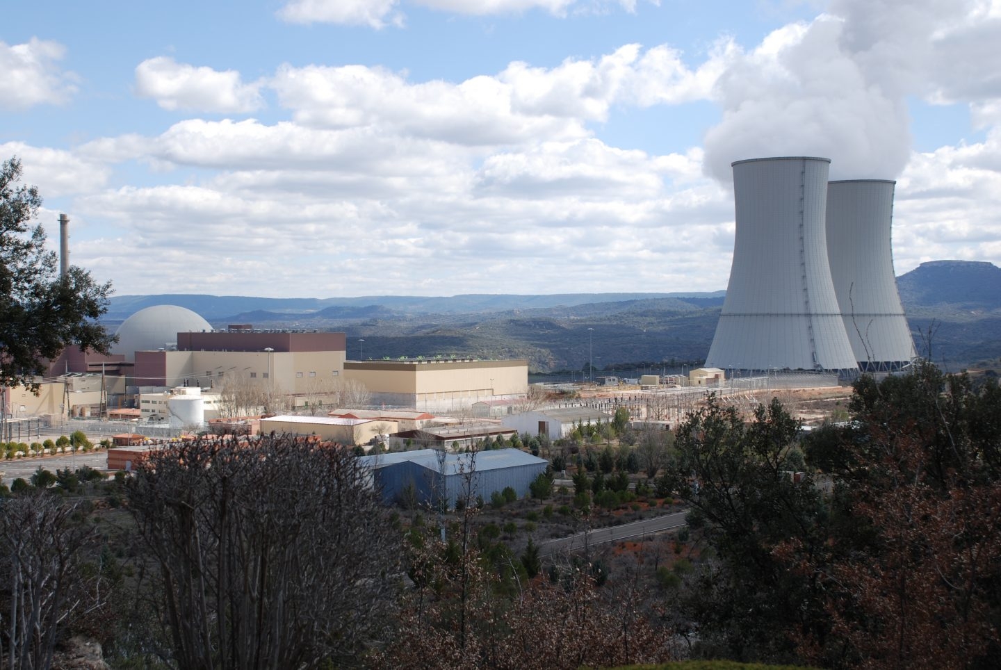 La central nuclear de Trillo, en Guadalajara.