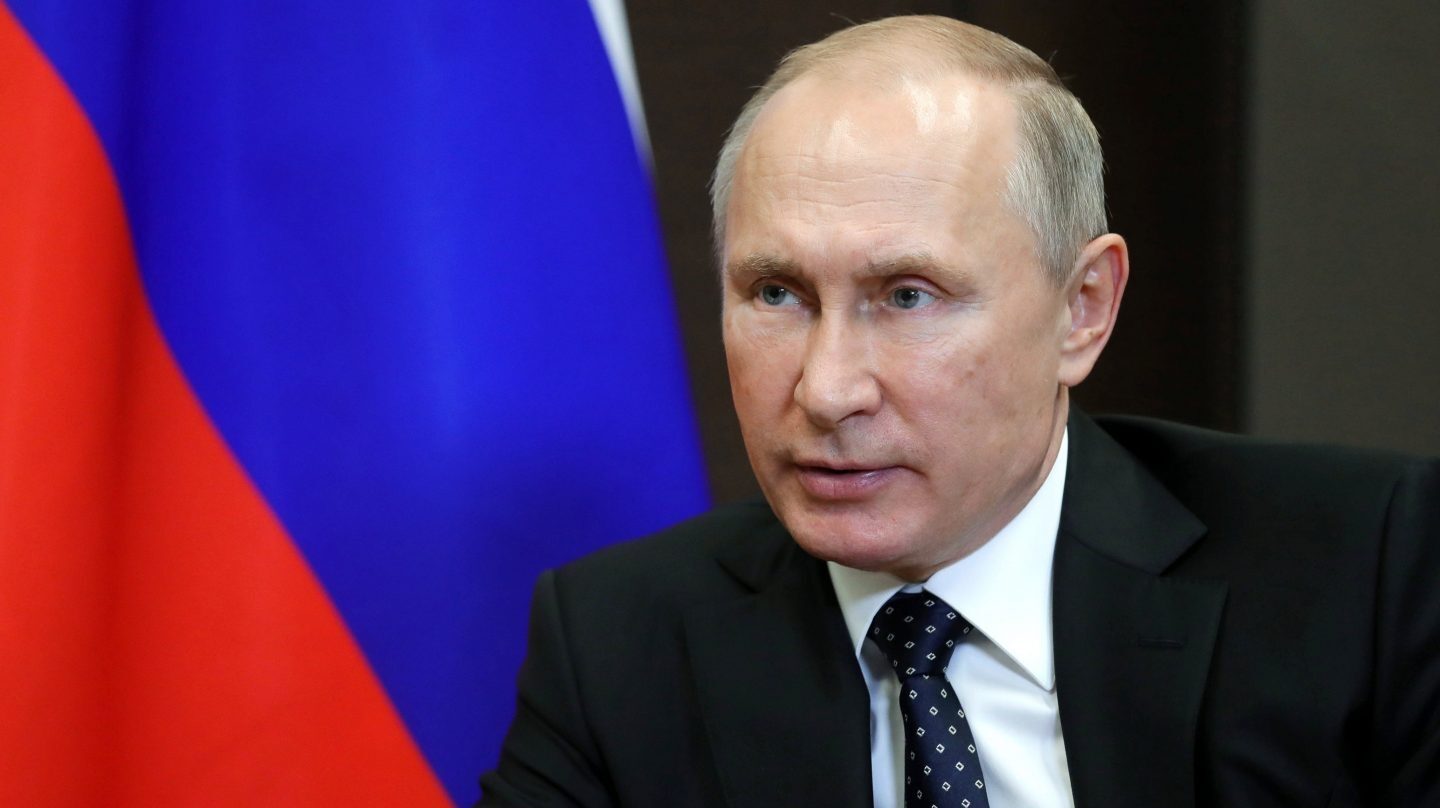 El presidente ruso, Vladimir Putin.