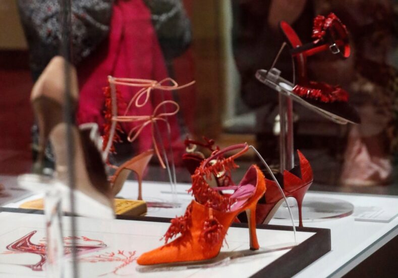 Creaciones de Manolo Blahnik.