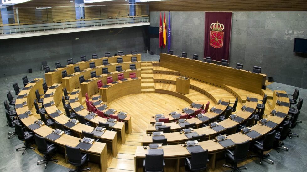 Parlamento foral de Navarra.