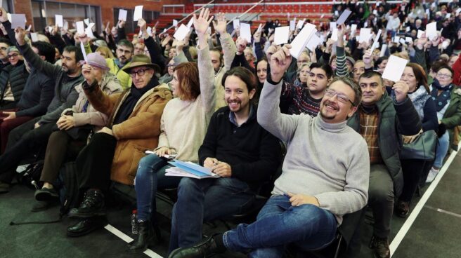 Iglesias avala a Domènech como líder de Podem: "Es el más preparado para asumir los desafíos"