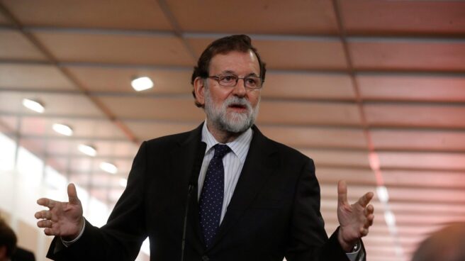 Elecciones Cataluña 21-D Constitución Mariano Rajoy, a su llegada al Congreso