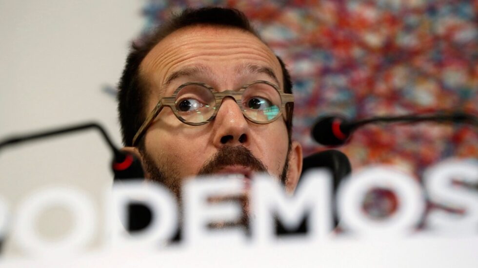 El secretario de Organización de Podemos, Pablo Echenique.