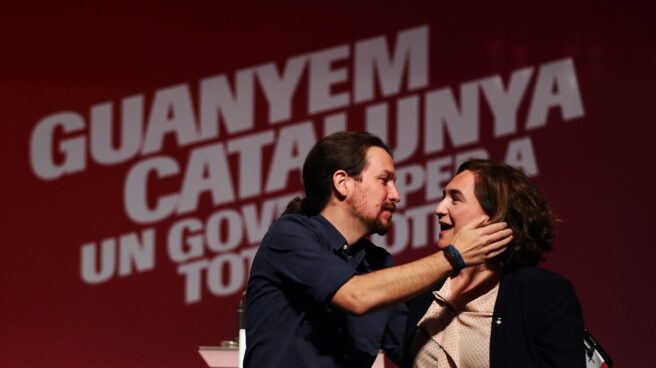 Iglesias Cataluña Colau