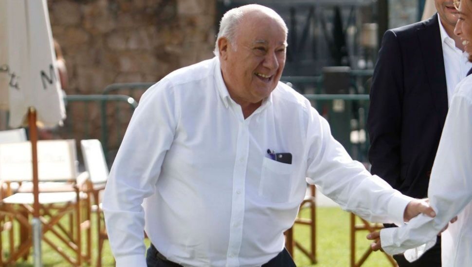 Amancio Ortega lidera el ránking de dividendos entre las grandes fortunas.