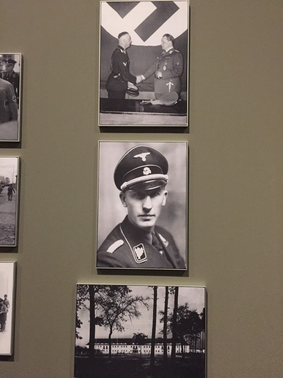 Reinhard Heydrich, en la exposición de Auschwitz en Madrid.