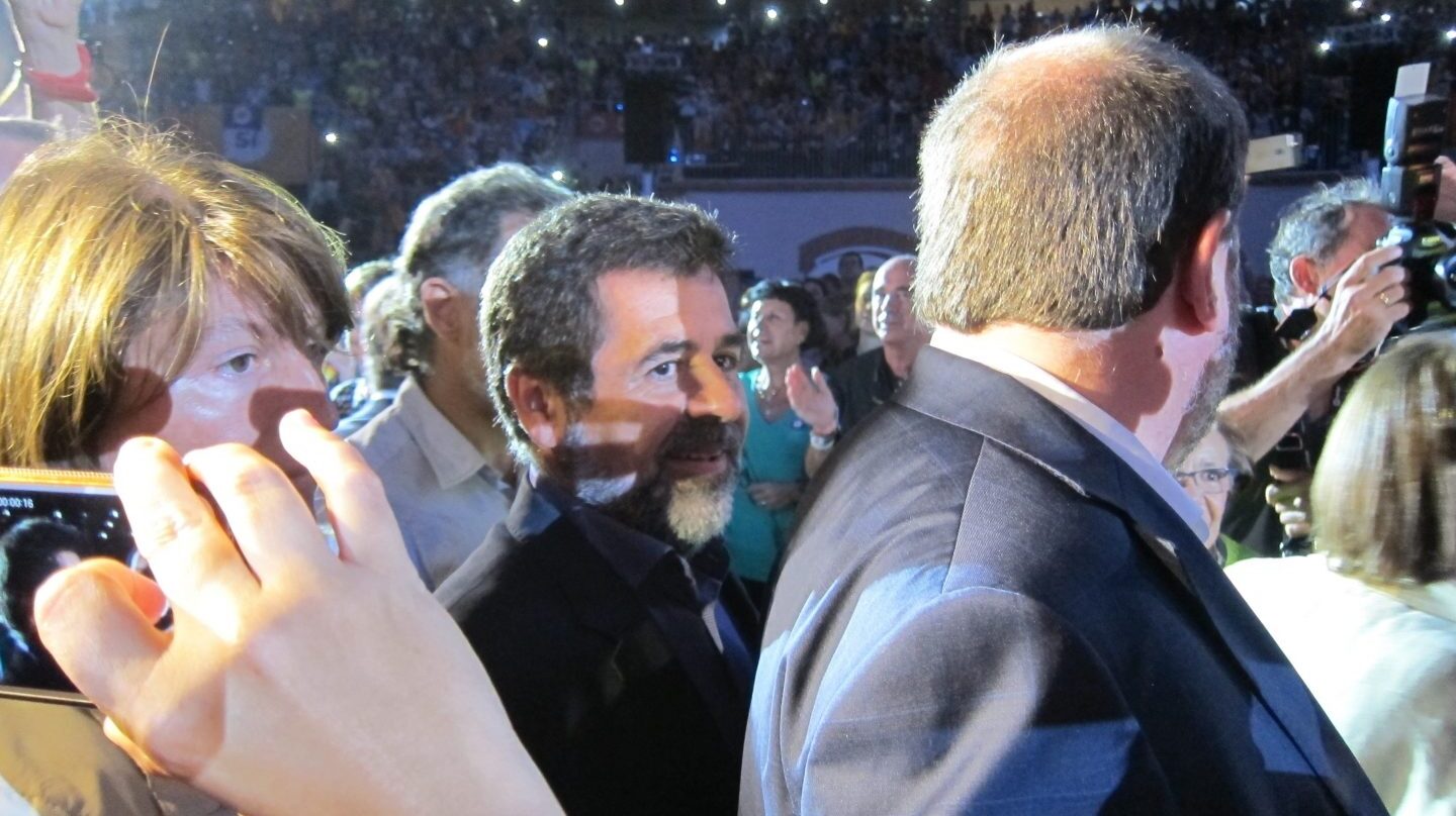 Jordi Sànchez, en un acto de la ANC.