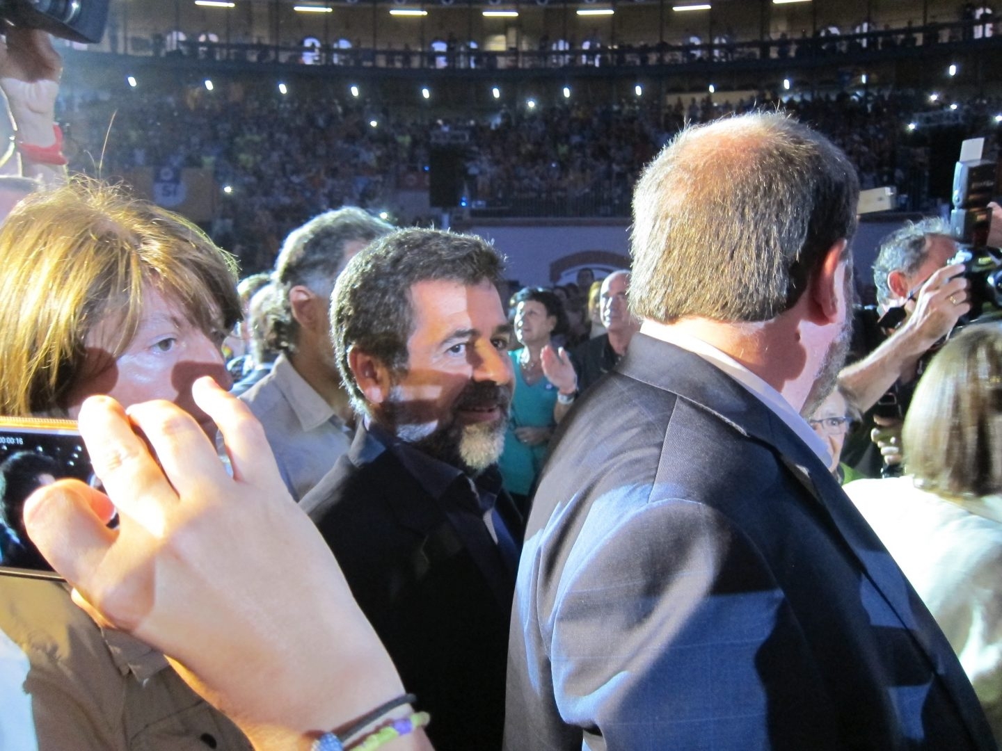 Jordi Sànchez, en un acto de la ANC.