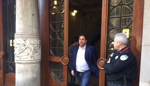 El ex vicepresident de la Generalitat Oriol Junqueras. El ex vicepresident de la Generalitat Oriol Junqueras.
