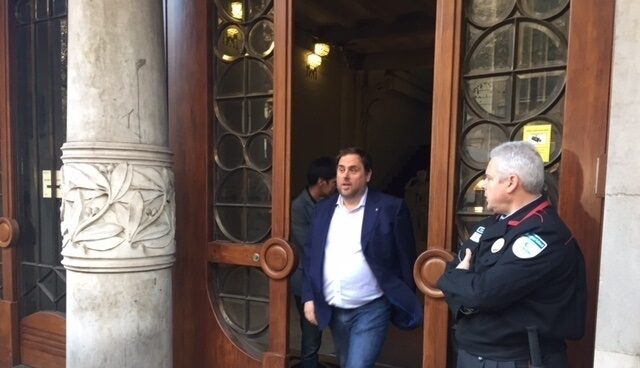 El ex vicepresident de la Generalitat Oriol Junqueras.