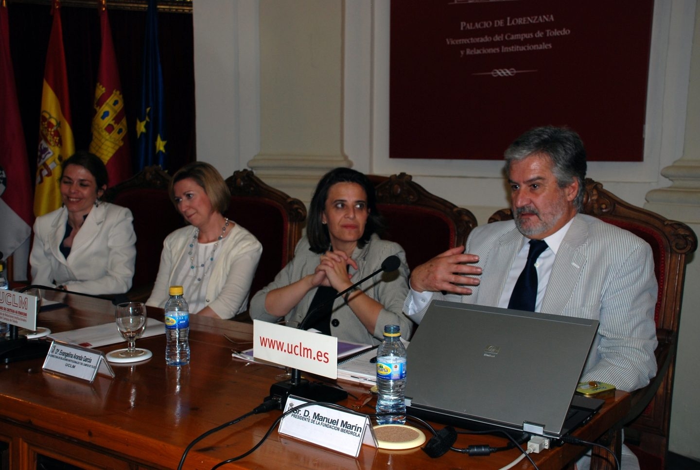 El ex presidente del Congreso Manuel Marín.