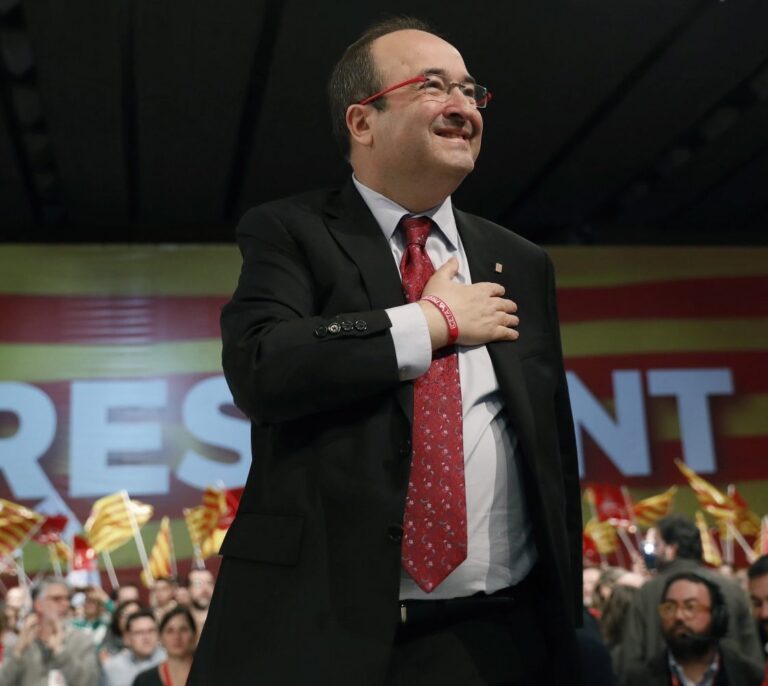 Miquel Iceta, el muro de Pedro Sánchez en el Senado contra el 155