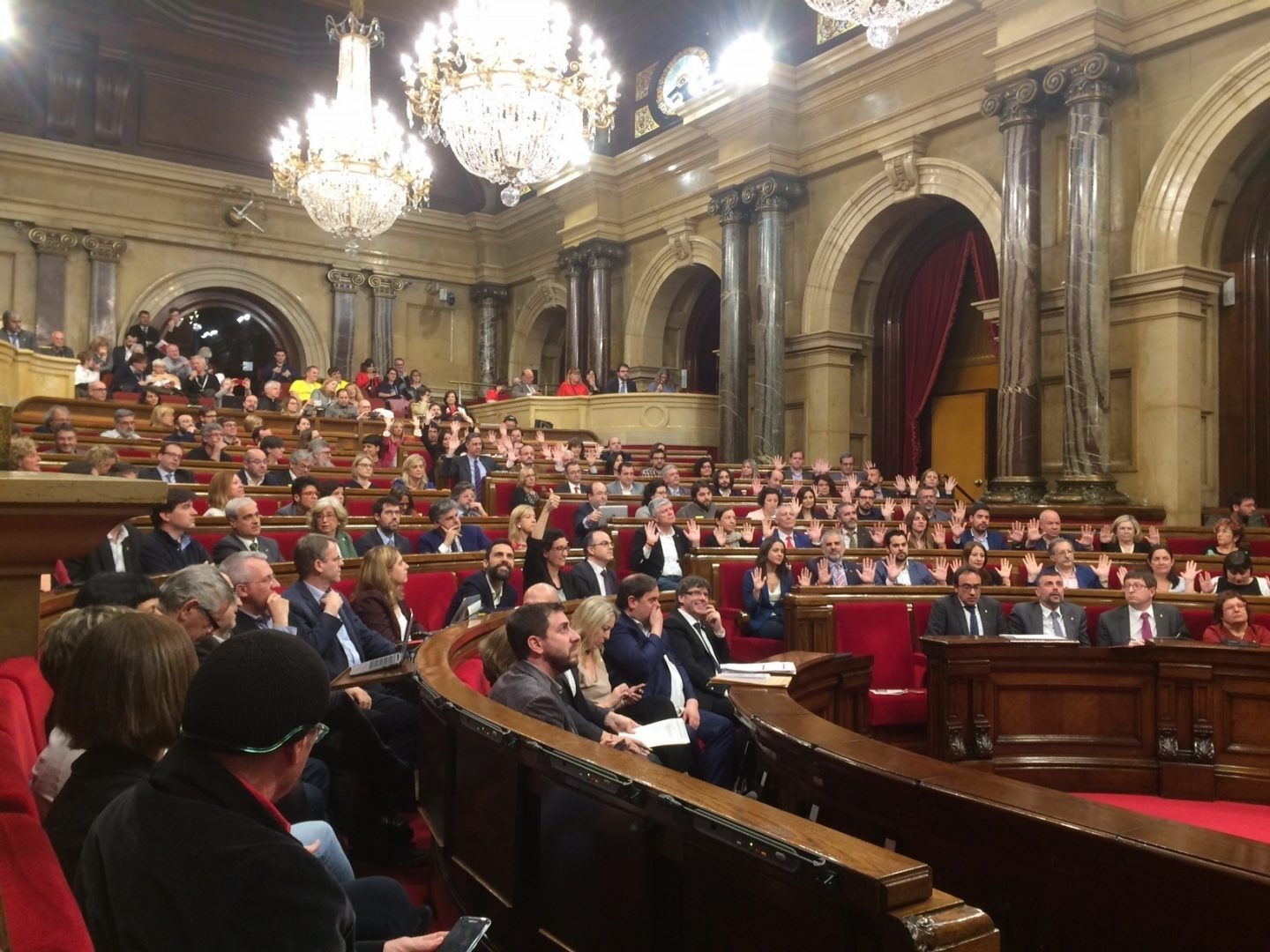 Imagen del Parlament.