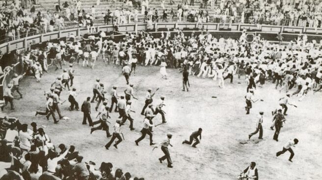 Incidentes en los Sanfermines 78.