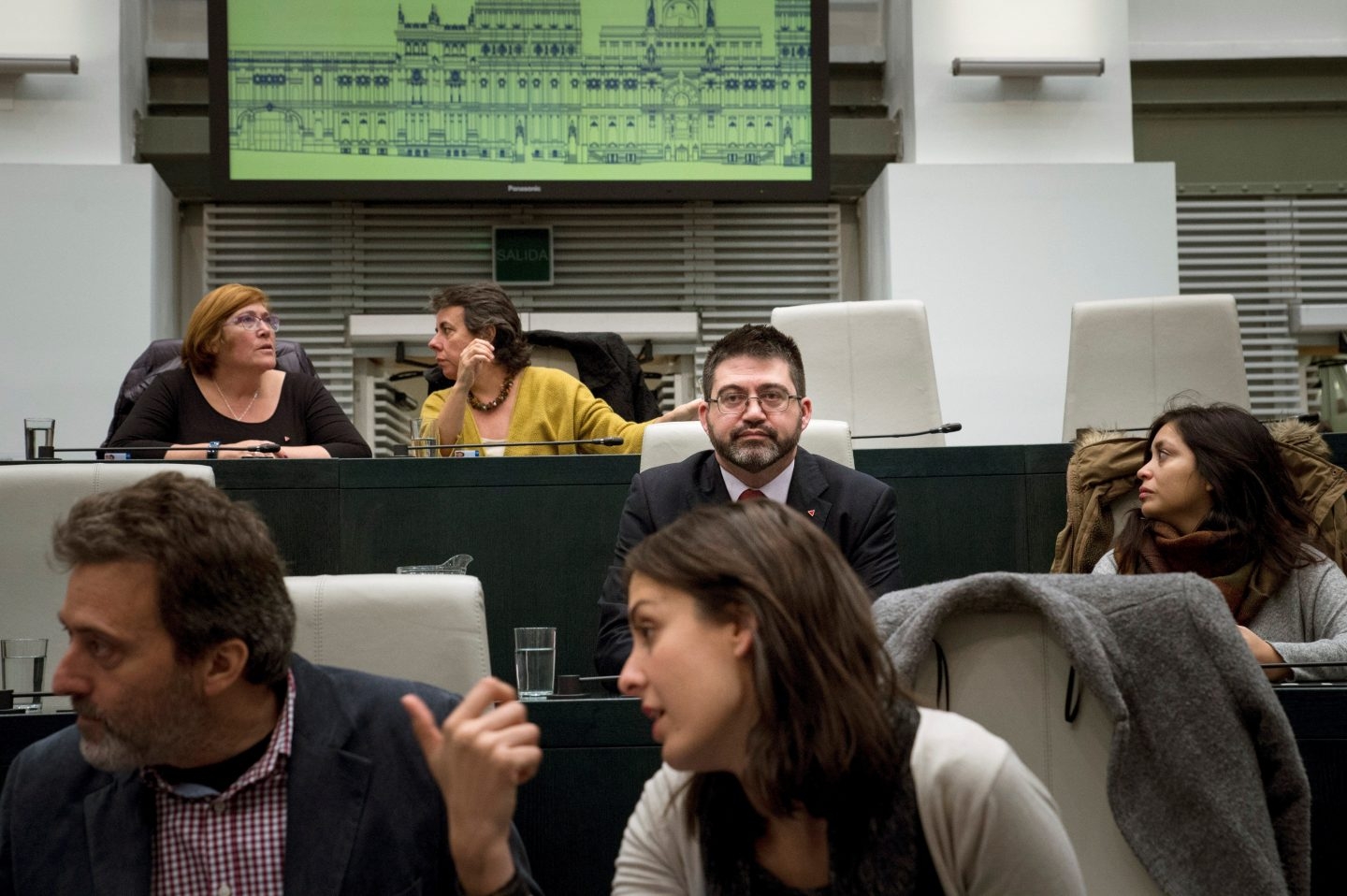 Sánchez Mato, en el Pleno del Ayuntamiento de Madrid.