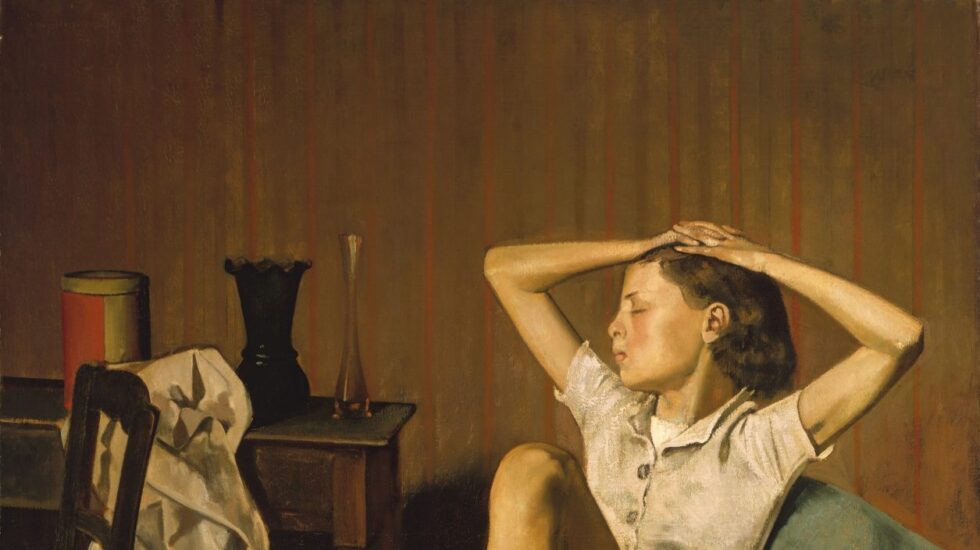 'Thérèse Dreamin', de Balthus.