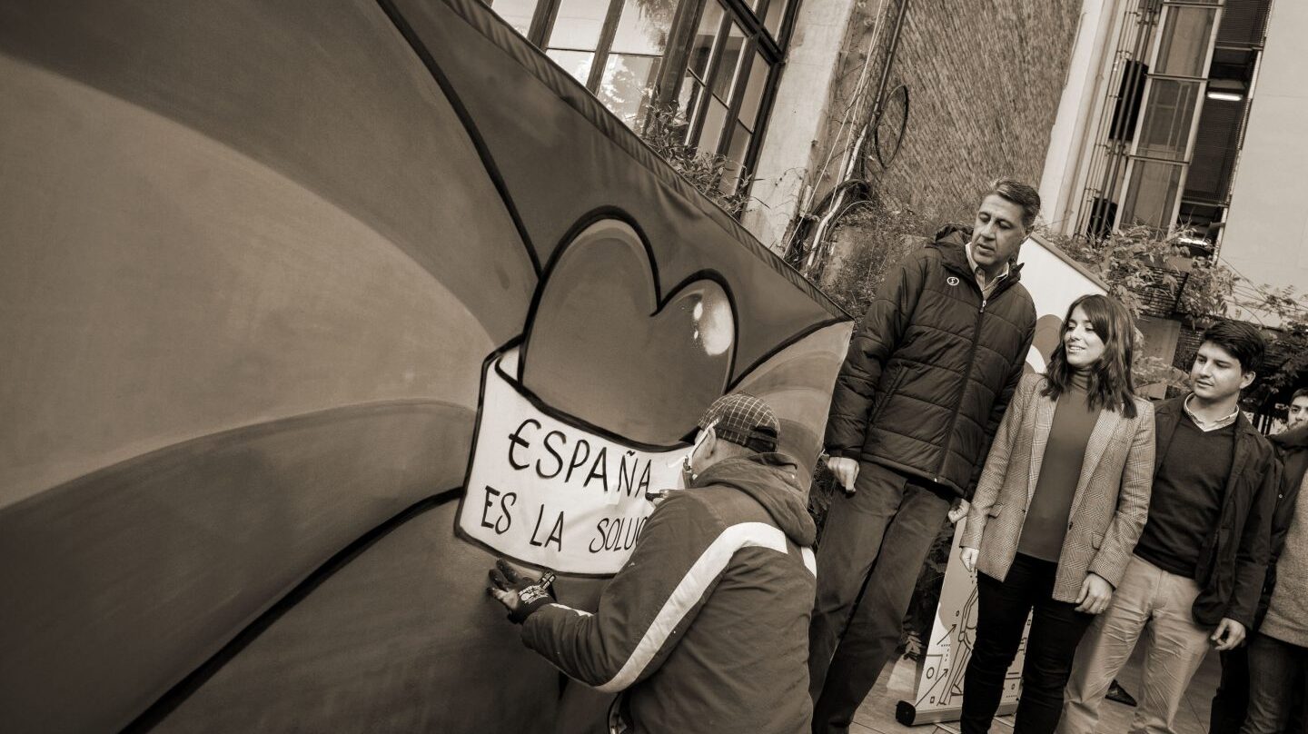 Albiol, en un acto del PP catalán.