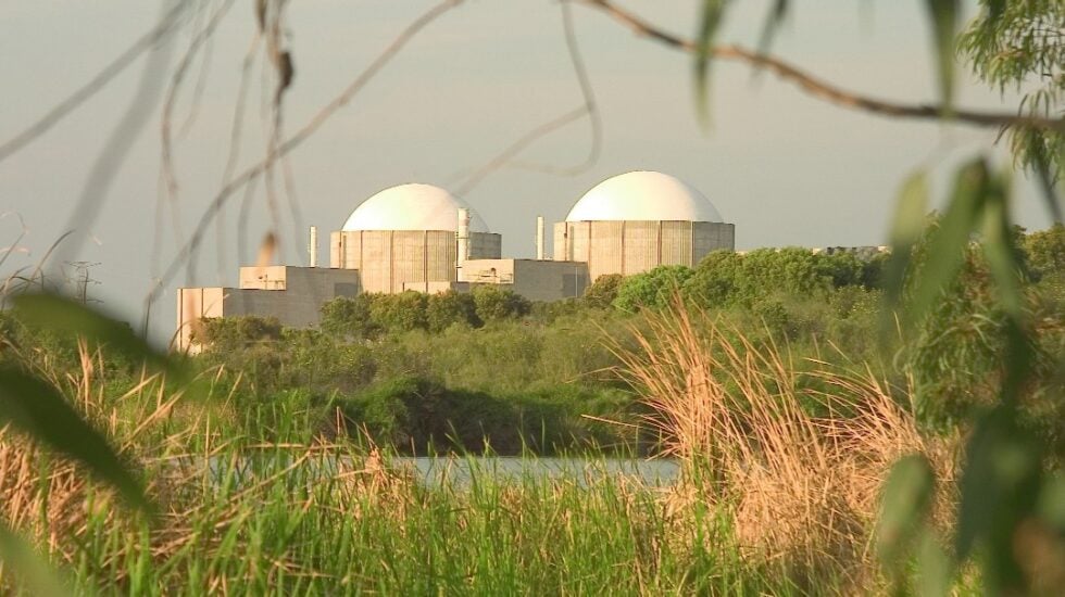 La central nuclear de Almaraz.