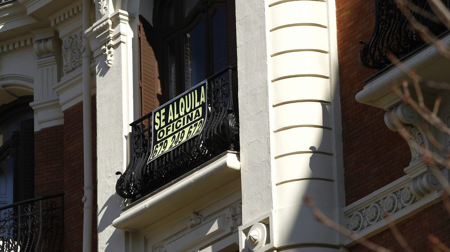 Se desploma el alquiler de oficinas en Barcelona.