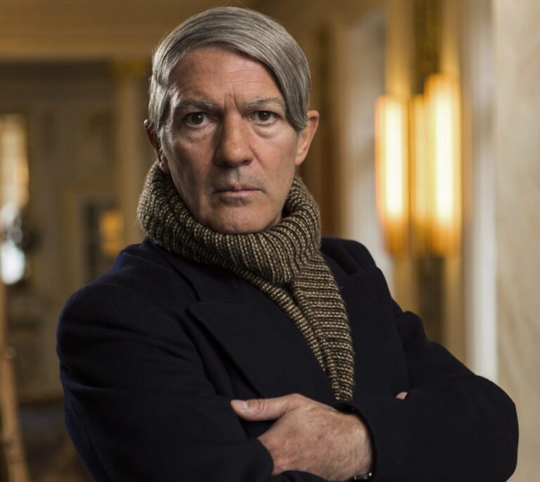 Antonio Banderas ya luce como Picasso