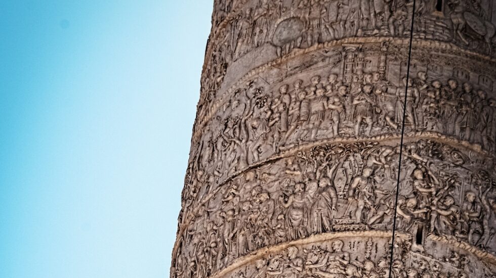 La columna trajana en Roma