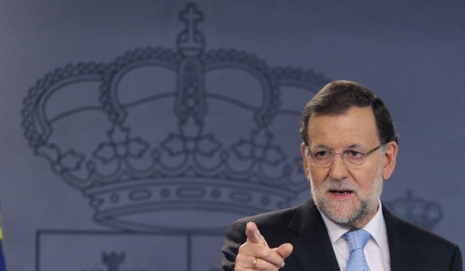 El presidente del Gobierno, Mariano Rajoy