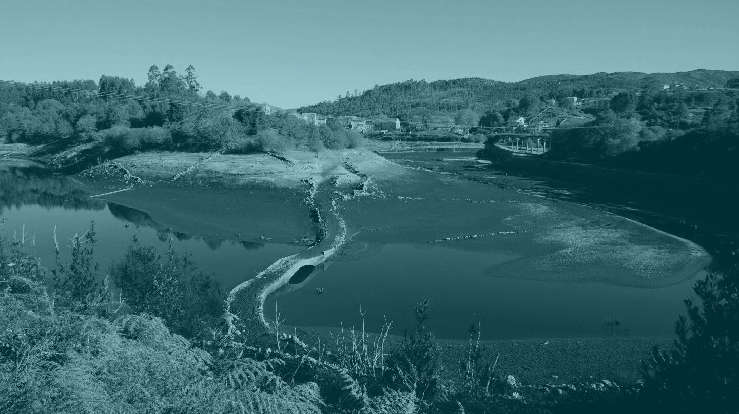 Estado en el que se encuentra el embalse de Eiras que abastece principalmente a Vigo y a los ayuntamientos de su área metropolitana.