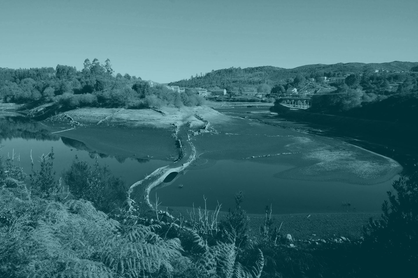 Estado en el que se encuentra el embalse de Eiras que abastece principalmente a Vigo y a los ayuntamientos de su área metropolitana.